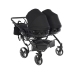 Junama Basic Duo 01 Black Коляска для двойняшек 2in1