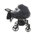 Junama Basic Duo 01 Black Коляска для двойняшек 2in1