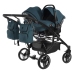 Junama Basic Duo 02 Teal Коляска для двойняшек 2in1