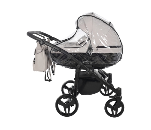 Junama Basic Duo 05 Clay Grey Коляска для двойняшек 3in1