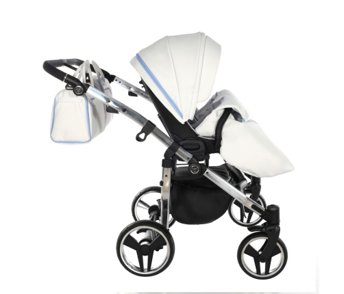Junama Candy Duo 02 Blue Коляска для двойняшек 2in1