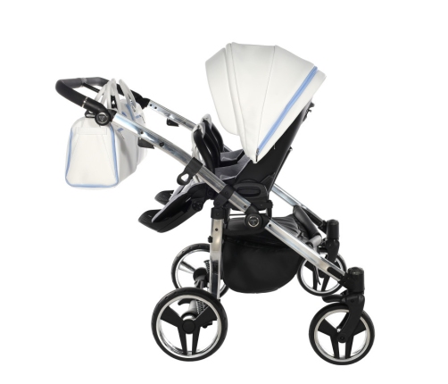 Junama Candy Duo 02 Blue Коляска для двойняшек 2in1
