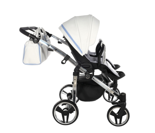 Junama Candy Duo 02 Blue Коляска для двойняшек 2in1