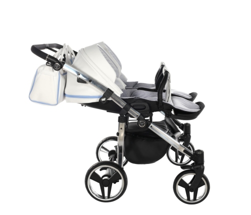 Junama Candy Duo 02 Blue Коляска для двойняшек 2in1