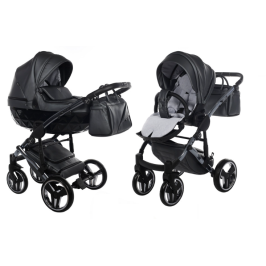 Junama Fluo Line Col.05 Anthracite Bērnu Ratiņi 2in1 Junama Fluo Line Col.05 Anthracite Bērnu Ratiņi 2in1