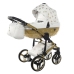 Junama Glow col. 2 White gold Bērnu Ratiņi 3 in 1