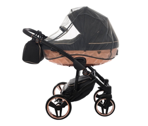 Junama Mirror Satin Col.02 Satin rose gold Детская Коляска 2 в 1