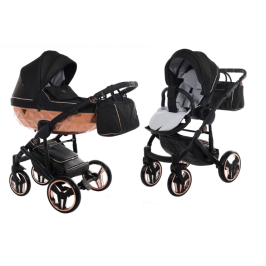 Junama Mirror Satin Col.02 Satin rose gold Bērnu Ratiņi 2in1 Junama Mirror Satin Col.02 Satin rose gold Bērnu Ratiņi 2in1