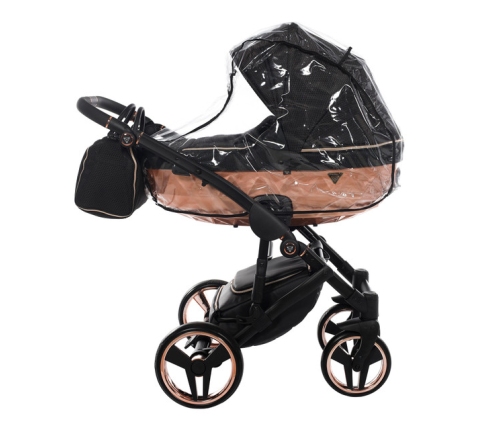 Junama Mirror Satin Col.02 Satin rose gold Детская Коляска 2 в 1