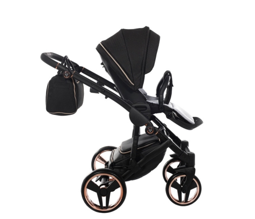 Junama Mirror Satin Col.02 Satin rose gold Детская Коляска 2 в 1