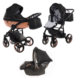 Junama Mirror Satin Col.02 Satin rose gold Bērnu Ratiņi 3in1 Junama Mirror Satin Col.02 Satin rose gold Bērnu Ratiņi 3in1