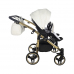 Junama Mirror Satin Duo 06 White Gold Коляска для двойняшек 2in1