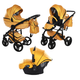 Junama S-Class 03 Yellow Детская Коляска 3in1 Junama S-Class 03 Yellow Детская Коляска 3in1