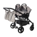 Junama Space Duo 02 Beige Коляска для двойняшек 3in1