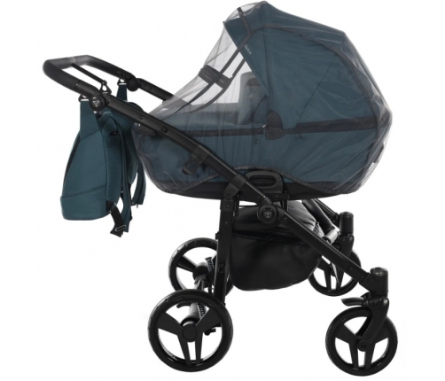 Junama Space Duo 03 Blue Коляска для двойняшек 2in1