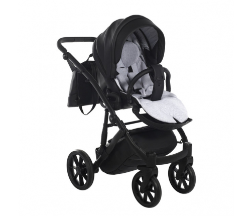 Junama Space Eco 03 Black Bērnu Ratiņi 3in1