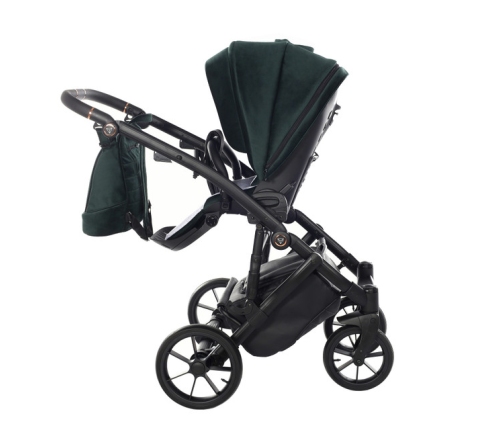 Junama Space Velur 01 Green Детская Коляска 2in1