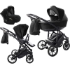 Junama Space Velur 03 Black Детская Коляска 3in1