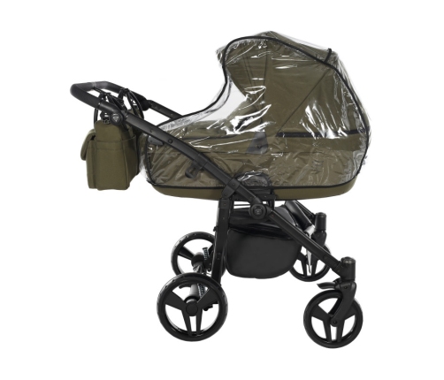 Junama Termo Line Tex Duo 03 Olive Dvīņu Ratiņi 2in1