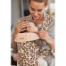 Ķengursoma BabyBjorn Baby Carrier Mini Cotton Beige leopard 021075