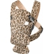 Ķengursoma BabyBjorn Baby Carrier Mini Cotton Beige leopard 021075