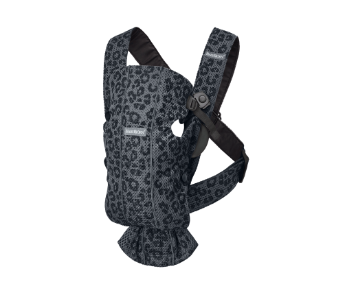 Кенгуру BabyBjorn Baby Carrier Mini Mesh Anthracite leopard 021078