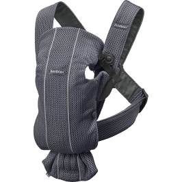 Кенгуру BabyBjorn Mini Baby Carrier 3D Mesh Anthracite 021013 Кенгуру BabyBjorn Mini Baby Carrier 3D Mesh Anthracite 021013