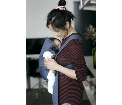 Кенгуру BabyBjorn Baby Carrier Mini Cotton Vintage indigo 021074