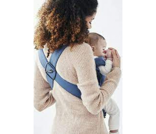 Кенгуру BabyBjorn Baby Carrier Mini Cotton Vintage indigo 021074