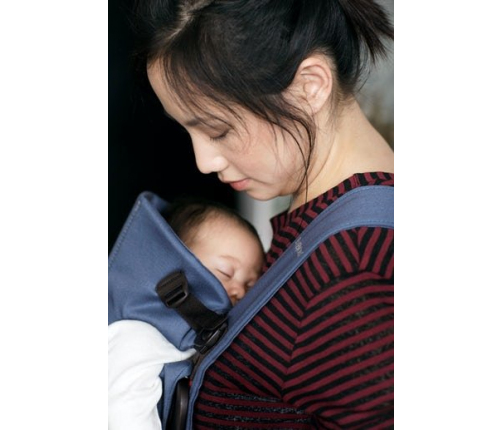 Кенгуру BabyBjorn Baby Carrier Mini Cotton Vintage indigo 021074