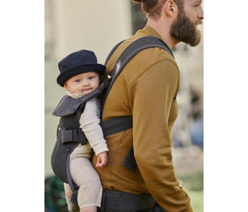 Кенгуру BabyBjorn ONE Denim grey/Dark grey 098094