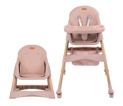 Kidwell Karimi Pink 2in1 Barošanas krēsls