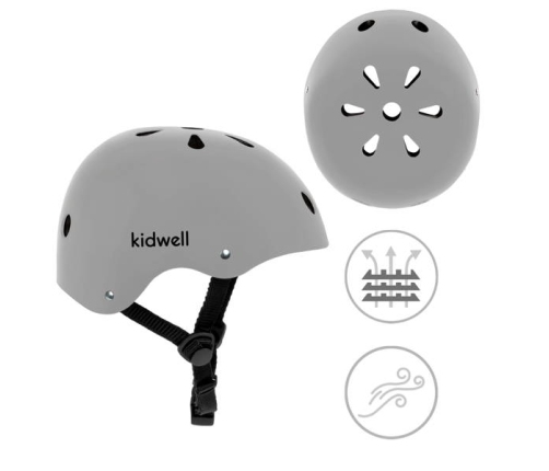 Kidwell Orix II Grey M Regulējama ķivere bērniem