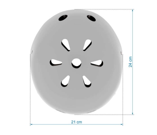 Kidwell Orix II Grey M Regulējama ķivere bērniem