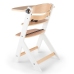 Kinderkraft Enock Wood white 3 в 1 Стульчик для кормления