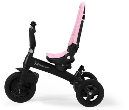 Kinderkraft Twipper Pink 5in1 Детский трехколесный велосипед