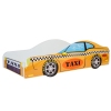 KOBI Car yellow 140x70 cm Подростковая кровать