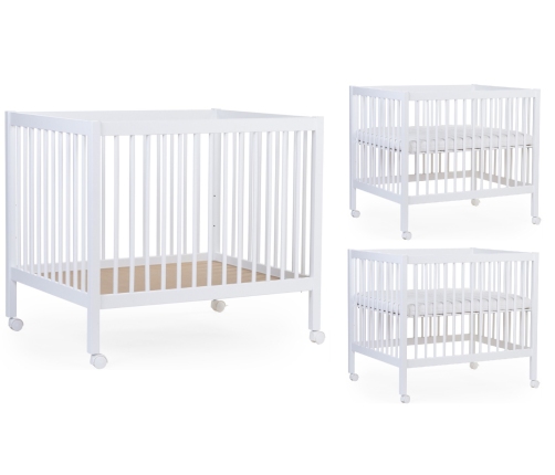 Деревянный манеж Childhome Playpen 97 Wood White