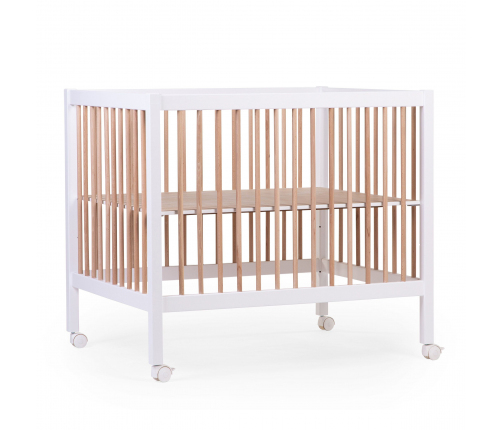 Koka manēža sētiņa Childhome Playpen 97 Wood White Natural