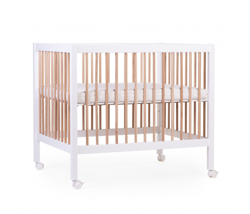 Деревянный манеж Childhome Playpen 97 Wood White Natural