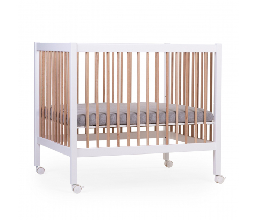 Деревянный манеж Childhome Playpen 97 Wood White Natural