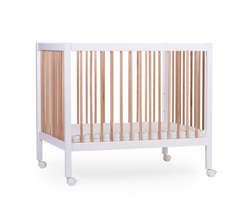 Koka manēža sētiņa Childhome Playpen 97 Wood White Natural