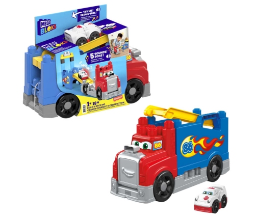 Konstruktors Fisher Price Mega Bloks Build & Race Rig FVJ01