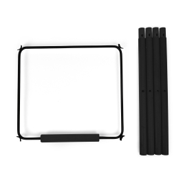 Krēsla kāju pagarināšanas komplekts Childhome Evolu Black