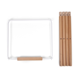 Kомплект удлинённых ножек для стульчика Childhome Evolu Natural White Kомплект удлинённых ножек для стульчика Childhome Evolu Natural White