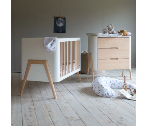 Комод TROLL Torsten White Wax DRS-TR0600