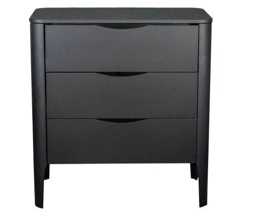 Комод TROLL Wave Black Satin DRS-WA0644-BS