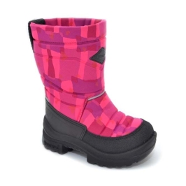 Kuoma Pink Big Square Bērnu ziemas zābaki Ar siltinājumu: līdz -30C