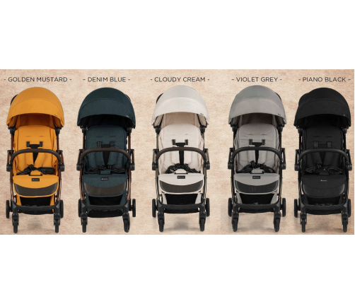 Leclerc Baby Influencer AIR 2023 Golden Mustard Прогулочная Коляска