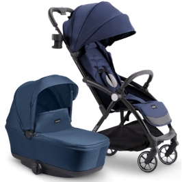 Leclerc Baby Magic Fold Plus Blue Детская Коляска 2 в 1